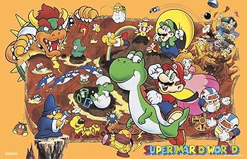 Amazon.co.jp: ピラミッドアメリカ スーパーマリオ ポスター